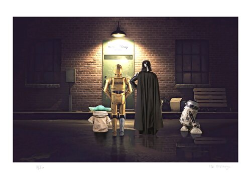 Chômage Technique von Jean-Marie Gitard, Druck kaufen auf Singulart