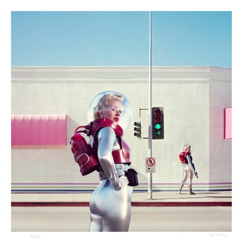 Les Envahisseuses von Jean-Marie Gitard, Druck kaufen auf Singulart