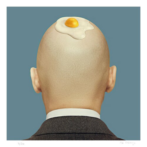 Crâne d'Oeuf (II) von Jean-Marie Gitard, Druck kaufen auf Singulart