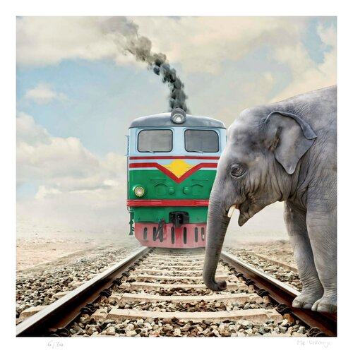 India (II) di Jean-Marie Gitard, Stampa in vendita su Singulart