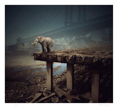 The End of Time von Jean-Marie Gitard, Druck kaufen auf Singulart