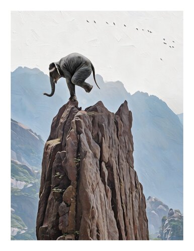 Yes, I Can (II) by Jean-Marie Gitard, Print for Sale on Singulart