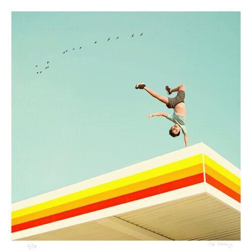 The Acrobat by Jean-Marie Gitard, Print for Sale on Singulart