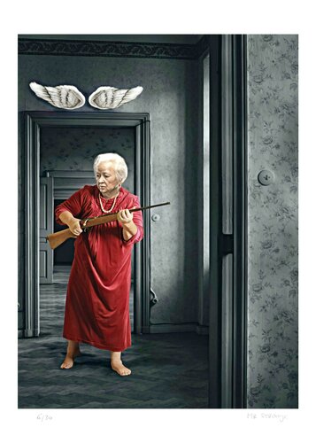 Madame Smith ou les Affaires Terrestres van Jean-Marie Gitard, Afdruk te koop op Singulart