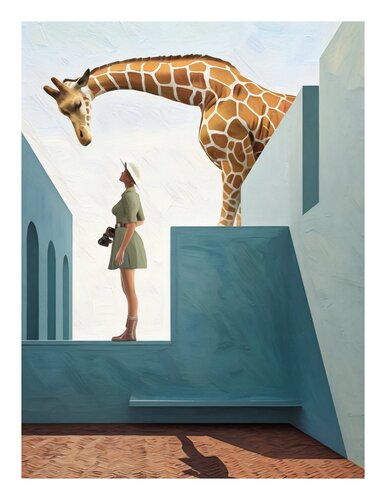 The Adventurer by Jean-Marie Gitard, Print for Sale on Singulart