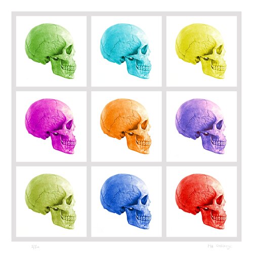 Pop Colors of Death von Jean-Marie Gitard, Druck kaufen auf Singulart