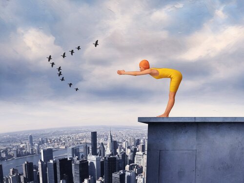 The Flight III by Jean-Marie Gitard, Print for Sale on Singulart