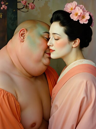 Japanese Tales (II) von Jean-Marie Gitard, Druck kaufen auf Singulart