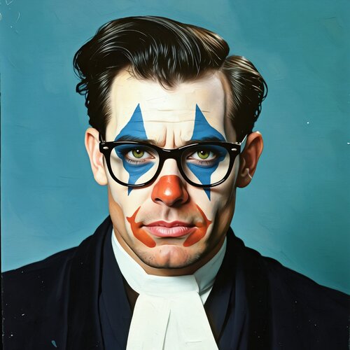 We Are All Clowns by Jean-Marie Gitard, Print for Sale on Singulart