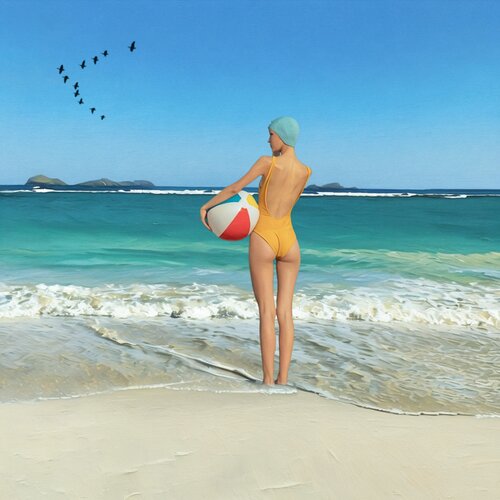 The Emerald Beach von Jean-Marie Gitard, Druck kaufen auf Singulart