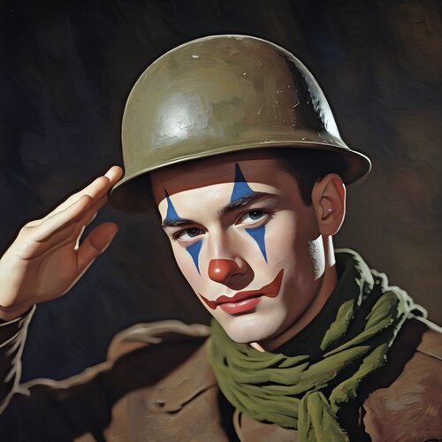 War is Serious! von Jean-Marie Gitard, Druck kaufen auf Singulart