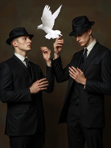 The Investigators von Jean-Marie Gitard, Druck kaufen auf Singulart