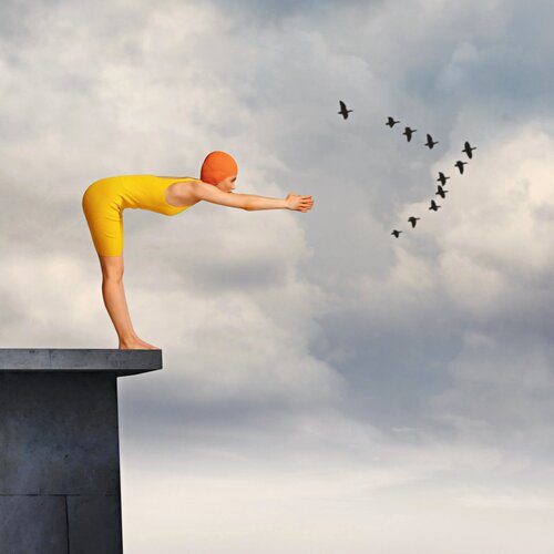 The Flight II von Jean-Marie Gitard, Druck kaufen auf Singulart