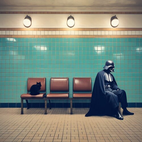Darth Depressed (III) von Jean-Marie Gitard, Druck kaufen auf Singulart