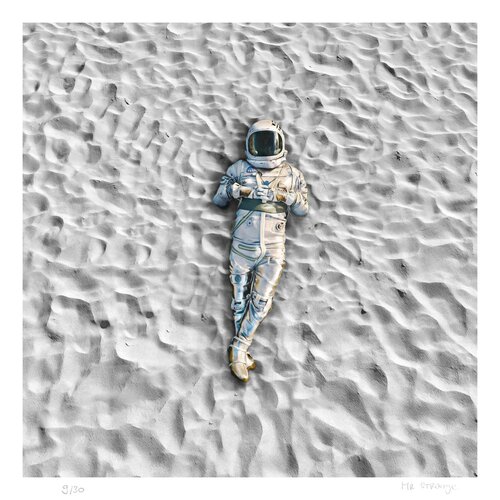 Lunar Break (II) par Jean-Marie Gitard, Édition en vente sur Singulart