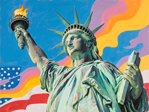 Freedom is a Right! von Jean-Marie Gitard, Druck kaufen auf Singulart