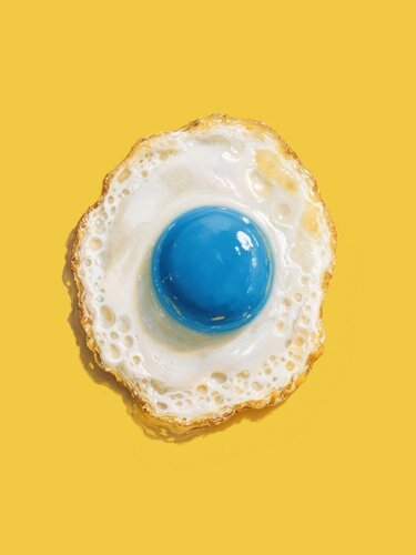 The Blue Egg von Jean-Marie Gitard, Druck kaufen auf Singulart