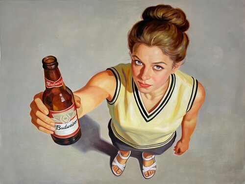 My Bud and Me! di Jean-Marie Gitard, Pittura in vendita su Singulart