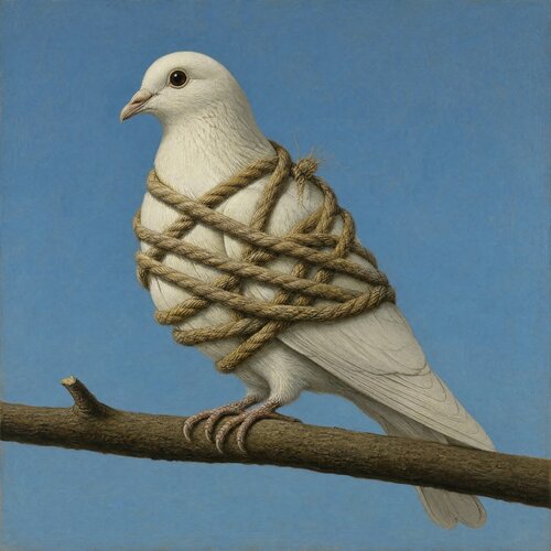 The Dove by Jean-Marie Gitard, Print for Sale on Singulart