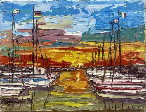 The Port von Biagio Antonio Occhipinti, Malerei kaufen auf Singulart