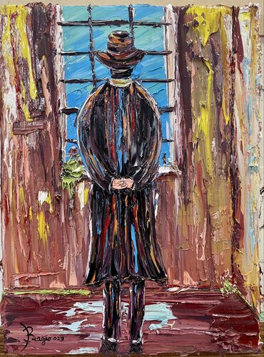 Attraverso la Finestra van Biagio Antonio Occhipinti, Schilderij te koop op Singulart