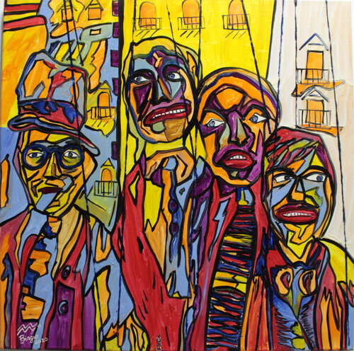 Puppets van Biagio Antonio Occhipinti, Schilderij te koop op Singulart