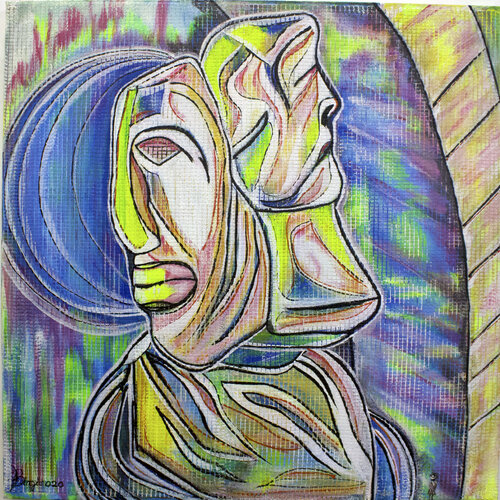 Amore di Pietra de Biagio Antonio Occhipinti, Pintura a la venta en Singulart