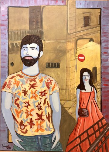 Amore a Scicli van Biagio Antonio Occhipinti, Schilderij te koop op Singulart