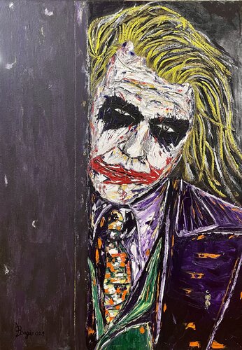 Joker#1 di Biagio Antonio Occhipinti, Pittura in vendita su Singulart