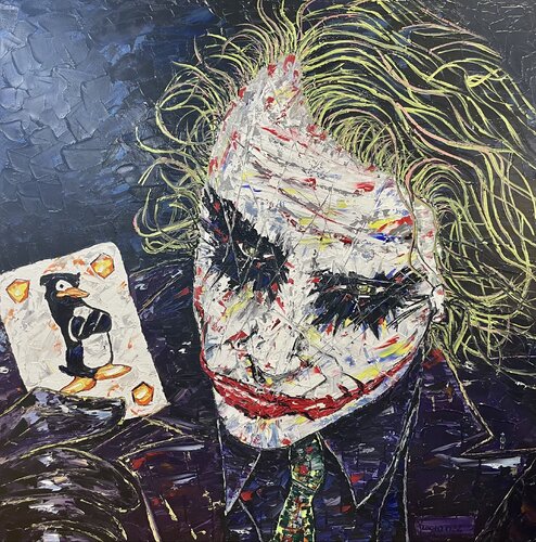 Joker3# de Biagio Antonio Occhipinti, Pintura a la venta en Singulart