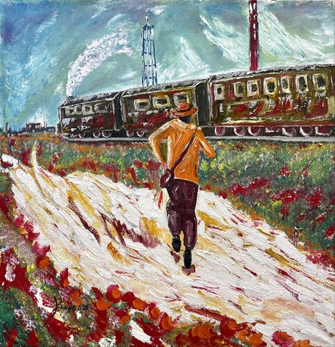 Scappo Via (omaggio a Vincent Van Gogh) Biagio Antonio Occhipinti