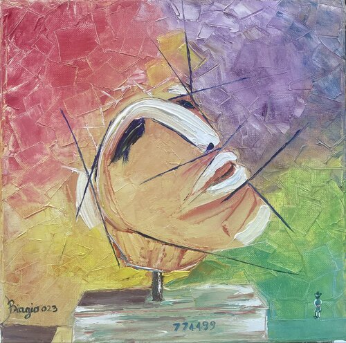 Siamo Numeri 774499 van Biagio Antonio Occhipinti, Schilderij te koop op Singulart