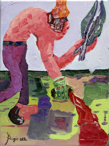 Il Gigante Buono von Biagio Antonio Occhipinti, Malerei kaufen auf Singulart