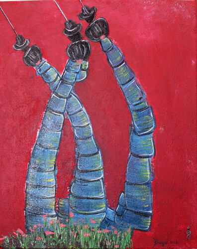 I Miei Me by Biagio Antonio Occhipinti, Painting for Sale on Singulart