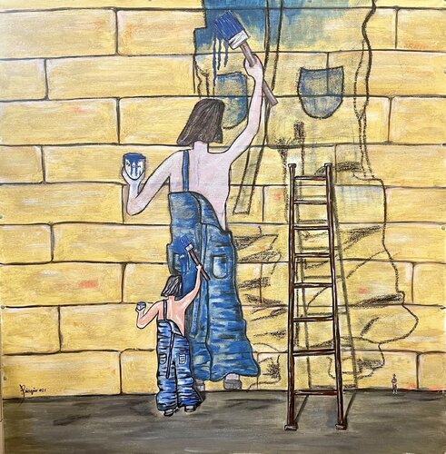 My Self by Biagio Antonio Occhipinti, Painting for Sale on Singulart