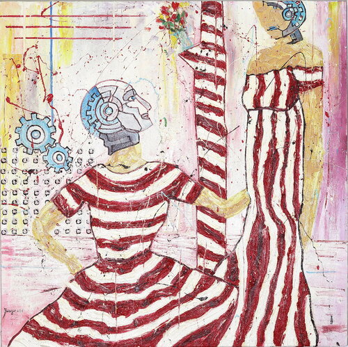 Transizione #4 (Il perdono) de Biagio Antonio Occhipinti, Pintura a la venta en Singulart