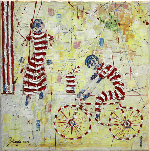 Transizione #7 (Il giro del mondo) di Biagio Antonio Occhipinti, Pittura in vendita su Singulart