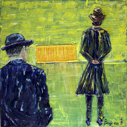 Il Container #1 van Biagio Antonio Occhipinti, Schilderij te koop op Singulart