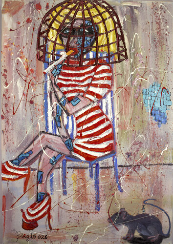 La Bisbetica Domata by Biagio Antonio Occhipinti, Painting for Sale on Singulart