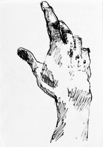 Mano Rodin 2 di Claudio Pincas Feldman, Disegno in vendita su Singulart