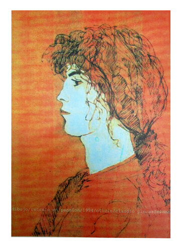 Retrato en la Pension 1 di Claudio Pincas Feldman, Pittura in vendita su Singulart