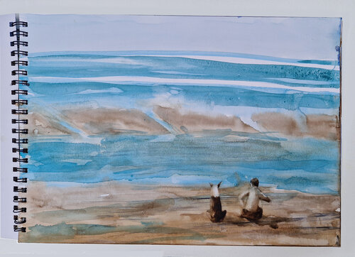 Mar del Norte 3 di Claudio Pincas Feldman, Pittura in vendita su Singulart