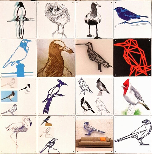 Birds IXXI System by Claudio Pincas Feldman, 기타 매체 for Sale on Singulart