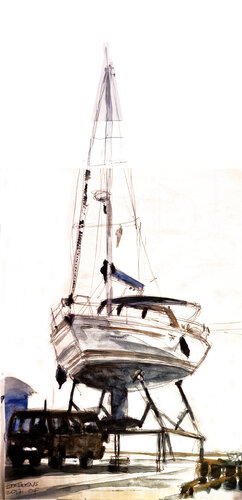 Velero 2 von Claudio Pincas Feldman, Malerei kaufen auf Singulart