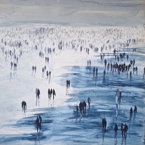 Palestine by Claudio Pincas Feldman, Painting for Sale on Singulart