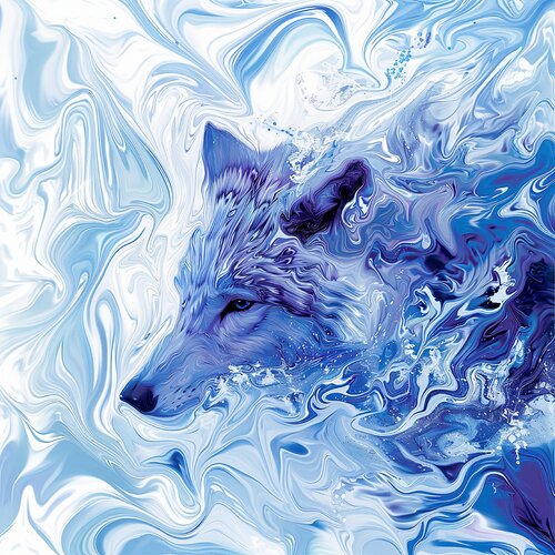 Wolf ai 2 par Claudio Pincas Feldman, Dessin en vente sur Singulart