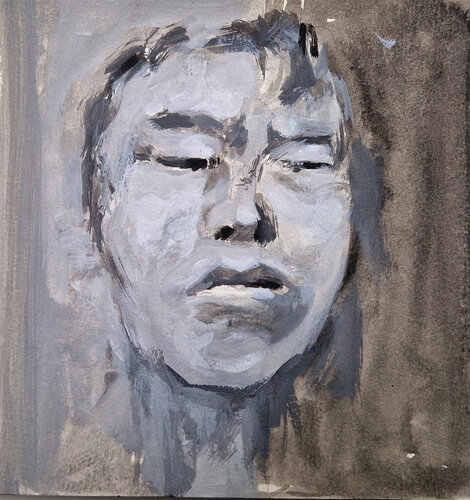 Chinese Retrato par Claudio Pincas Feldman, Peinture en vente sur Singulart