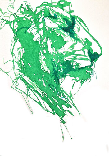 Leon 014 by Claudio Pincas Feldman, Drawing for Sale on Singulart