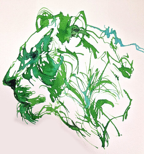 Leon 016 by Claudio Pincas Feldman, Drawing for Sale on Singulart