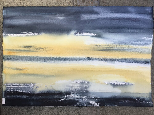 Horizonte 6658 di Claudio Pincas Feldman, Opera su carta in vendita su Singulart